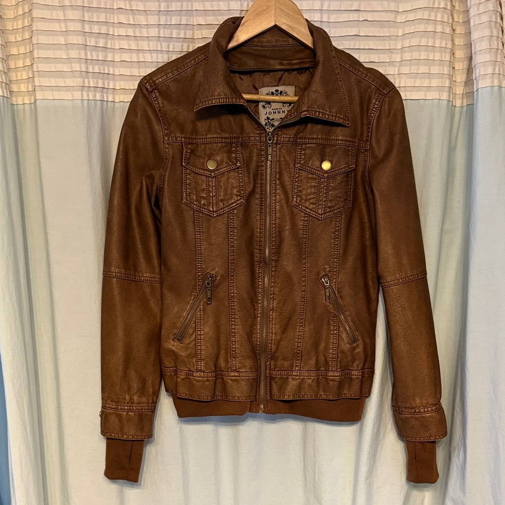 Brown Bomber Jacket